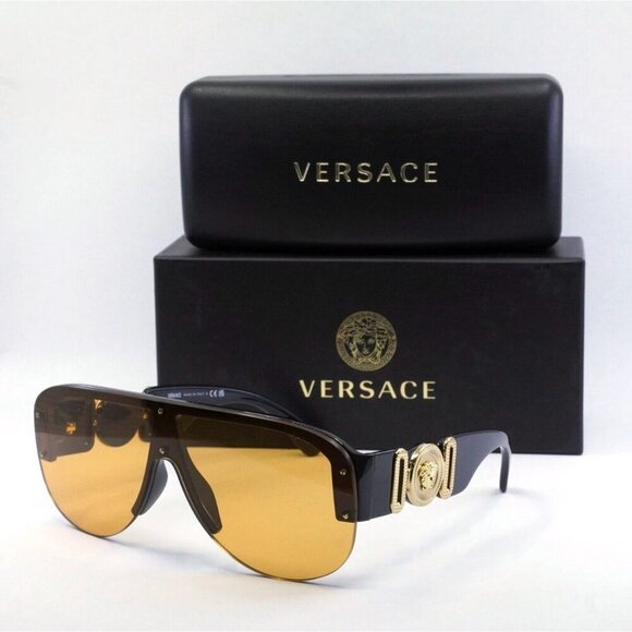 NWT Versace VE4391-GB17 Shield Sunglasses - Picture 9 of 10